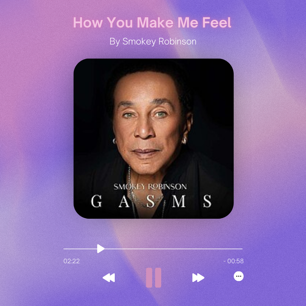 Smokey Robinson Releases New Album, 'Gasms'
