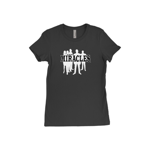 Miracles Silhouette - Women's Vintage Washed Fitted T-Shirt