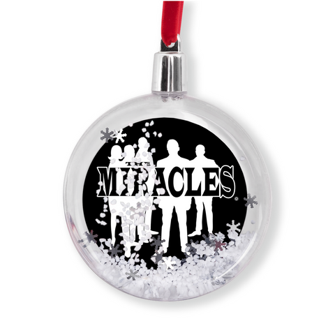 Miracles Silhouette - Snow Globe Ornament